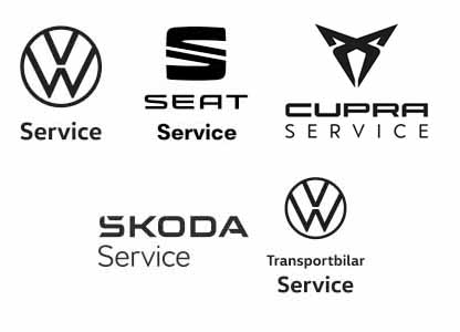 Axelssons Motor är servicepartner för VW, Skoda, Seat och Cupra
